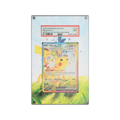 Protection Illustrée PSA Pikachu ex ev8