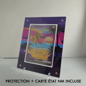 Protection illustrée + Carte Tokorico EX sv3a