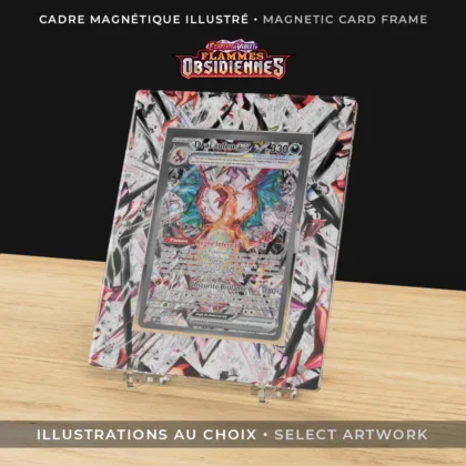 Protections Magnétiques Illustrées Pokémon - Série Flammes Obsidiennes
