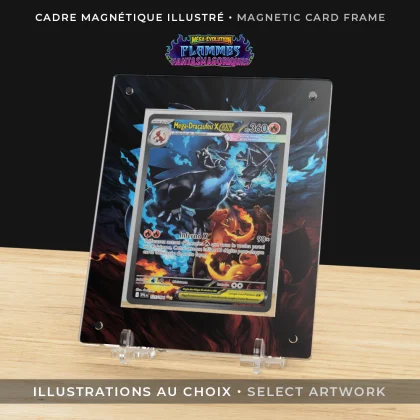 Protections Magnétiques Illustrées Pokémon - Série Flammes Fantasmagoriques