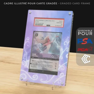 Protection Illustrée Carte Gradée PSA/PCA/CCC - Elsa Enchantée CH1