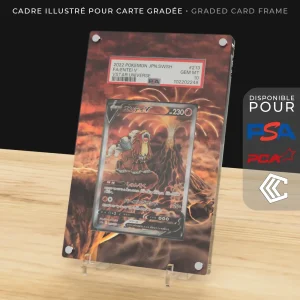 Protection Illustrée Carte Gradée PSA/PCA/CCC - Entei V GG36/GG70 EB12.5