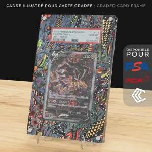 Protection Illustrée Carte Gradée PSA/PCA/CCC -Giratina V 186/196 EB11