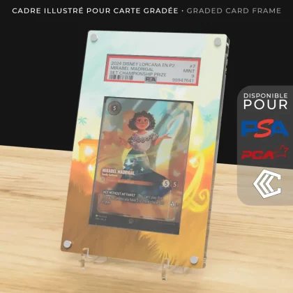 Protection Illustrée Carte Gradée PSA/PCA/CCC - Mirabel Madrigal Promo
