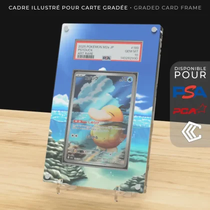 Protection Illustrée Carte Gradée PSA/PCA/CCC - Psykokwak AR 226/217 ME2.5