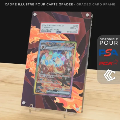 Protection Illustrée Carte Gradée PSA/PCA/CCC - Voltali ex 146/131 EV8.5