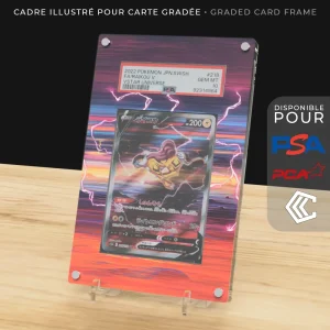 Protection Illustrée Carte Gradée PSA/PCA/CCC - Raikou V GG41/GG70 EB12.5