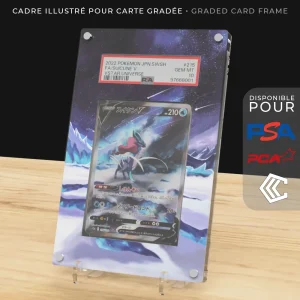 Protection Illustrée Carte Gradée PSA/PCA/CCC - Suicune V GG38/GG70 EB12.5