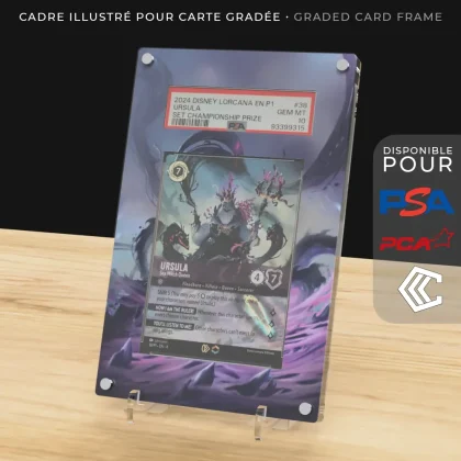 Protection Illustrée Carte Gradée PSA/PCA/CCC - Ursula Promo