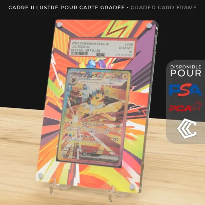 Protection Illustrée Carte Gradée PSA/PCA/CCC - Voltali ex 153/131 EV8.5