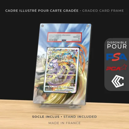 Protection Illustrée Carte Gradée PSA/PCA/CCC - Mewtwo VSTAR GG44/GG70 EB12.5