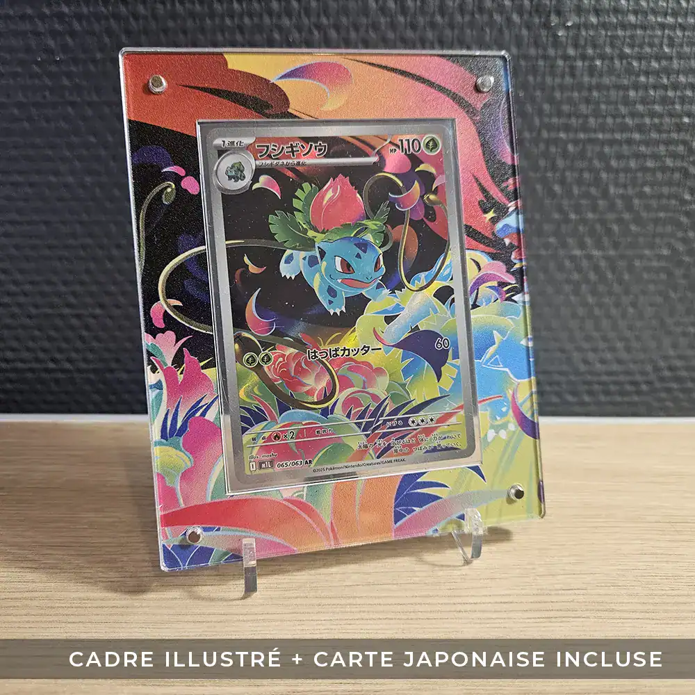 Protection Illustrée + Carte Herbizarre AR Mega Brave