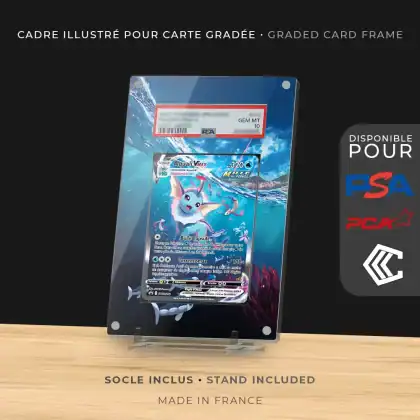 Protection Illustrée Carte Gradée PSA/PCA/CCC - Aquali VMAX Promo SWSH182