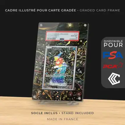 Protection Illustrée Carte Gradée PSA/PCA/CCC -Magicarpe AR 203/193 EV3