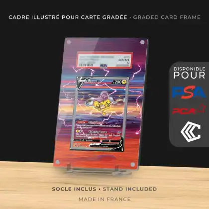 Protection Illustrée Carte Gradée PSA/PCA/CCC - Raikou V GG41/GG70 EB12.5