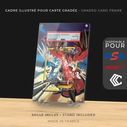 Protection Illustrée Carte Gradée PSA/PCA/CCC - Yveltal EX Promo 	XY150a