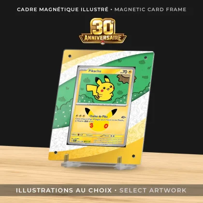 Protections Magnétiques Illustrées Pokémon - Collection Pikachu 30 ans