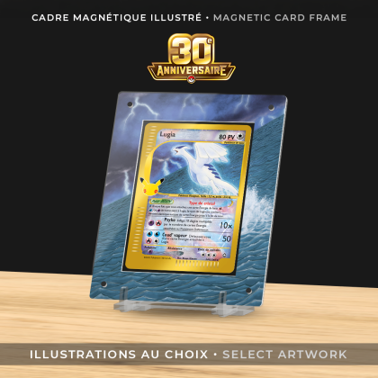 Protections Magnétiques Illustrées Pokémon - Collection Reprint 30 ans